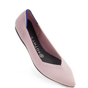Rothy's Women's Petal Pink Pointed Toe Flats